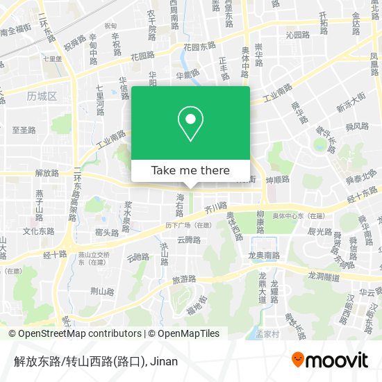解放东路/转山西路(路口) map