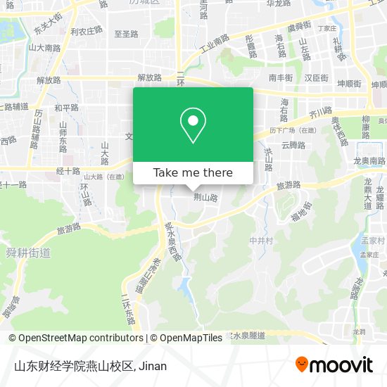 山东财经学院燕山校区 map