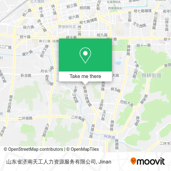 山东省济南天工人力资源服务有限公司 map