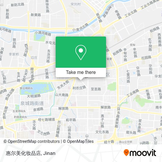 惠尔美化妆品店 map