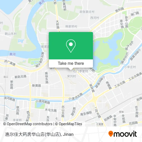 惠尔佳大药房华山店 map