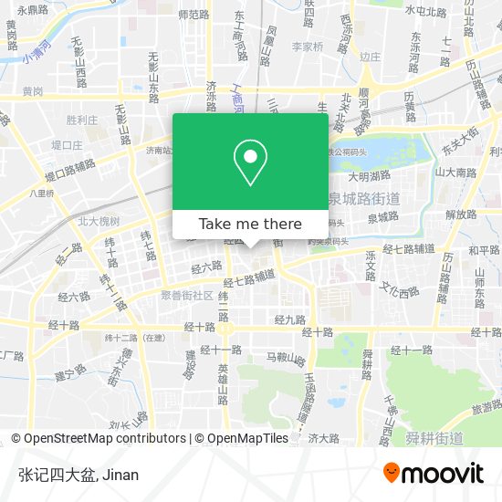 张记四大盆 map