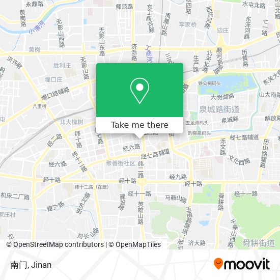 南门 map