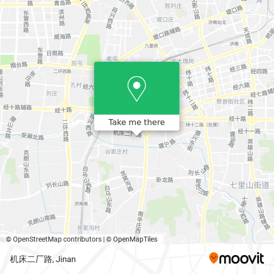 机床二厂路 map