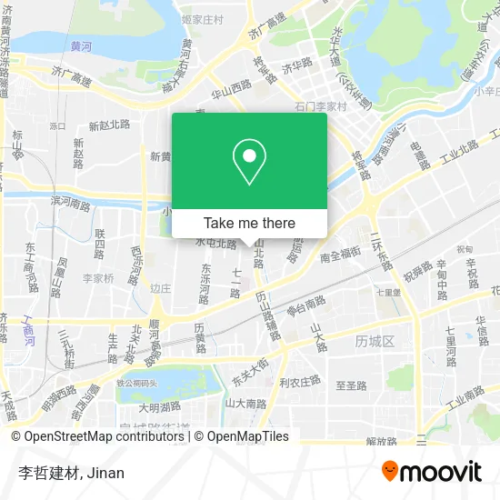 李哲建材 map