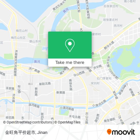 金旺角平价超市 map