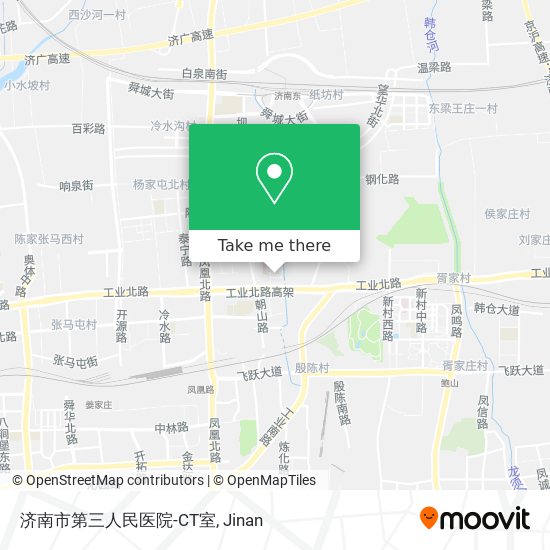 济南市第三人民医院-CT室 map