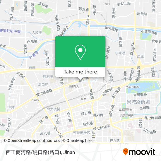西工商河路/堤口路(路口) map