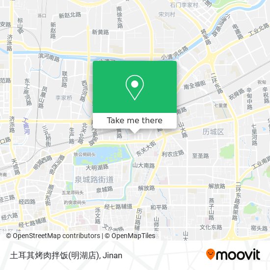 土耳其烤肉拌饭(明湖店) map
