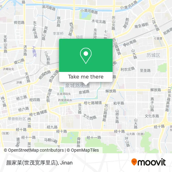 颜家菜(世茂宽厚里店) map