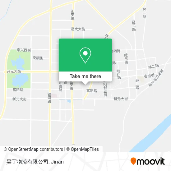 昊宇物流有限公司 map