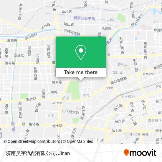 济南昊宇汽配有限公司 map