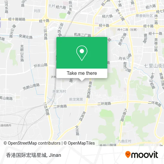 香港国际宏瑞星城 map