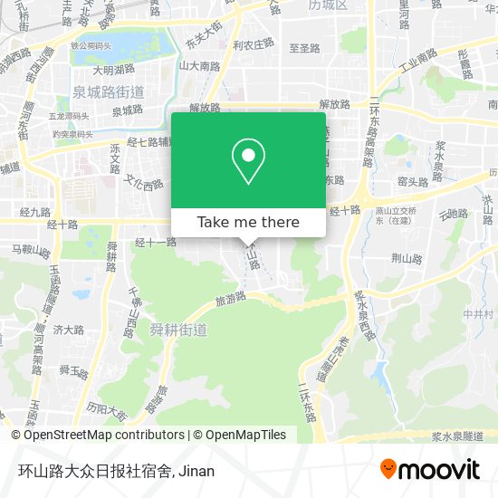 环山路大众日报社宿舍 map