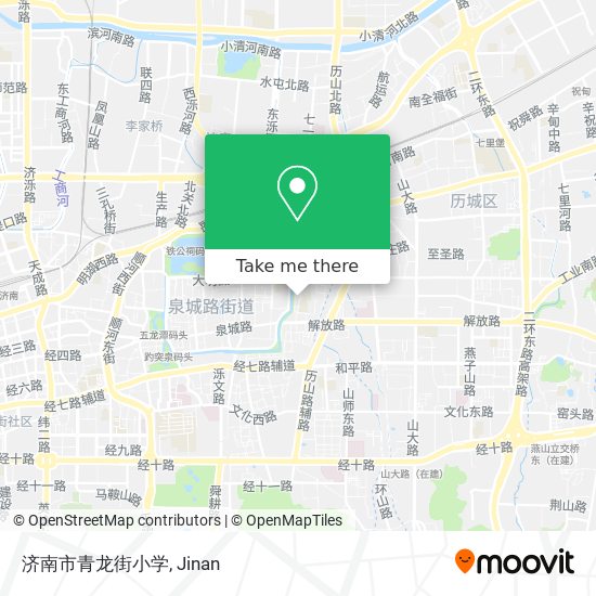 济南市青龙街小学 map