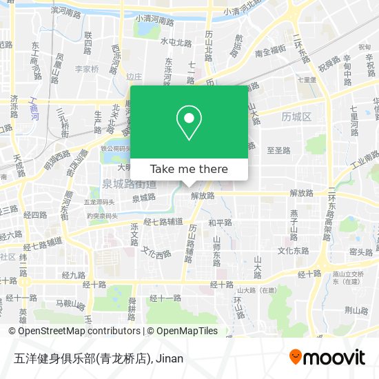 五洋健身俱乐部(青龙桥店) map