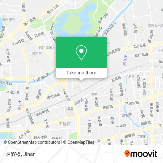 名辉楼 map