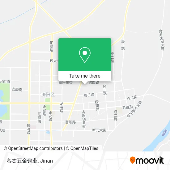 名杰五金锁业 map