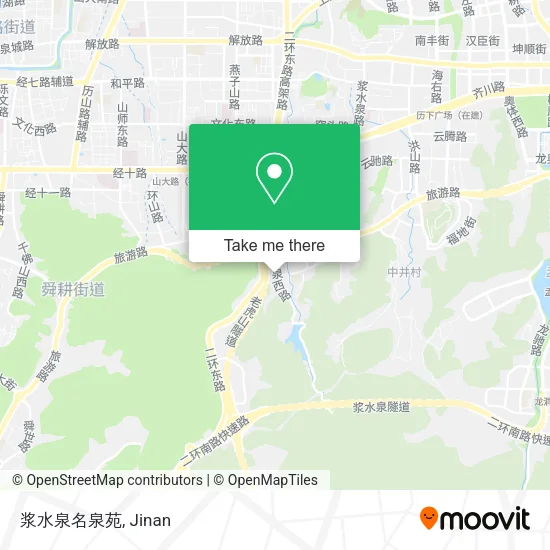 浆水泉名泉苑 map