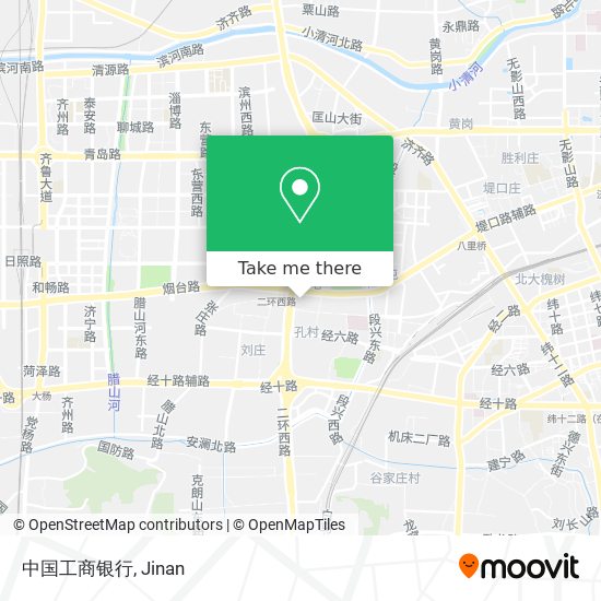 中国工商银行 map