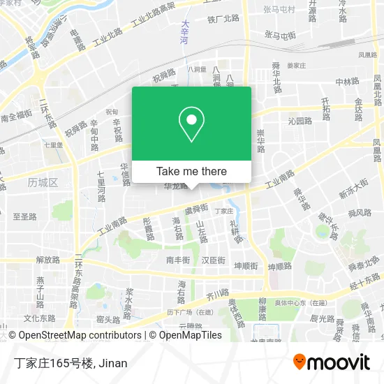 丁家庄165号楼 map