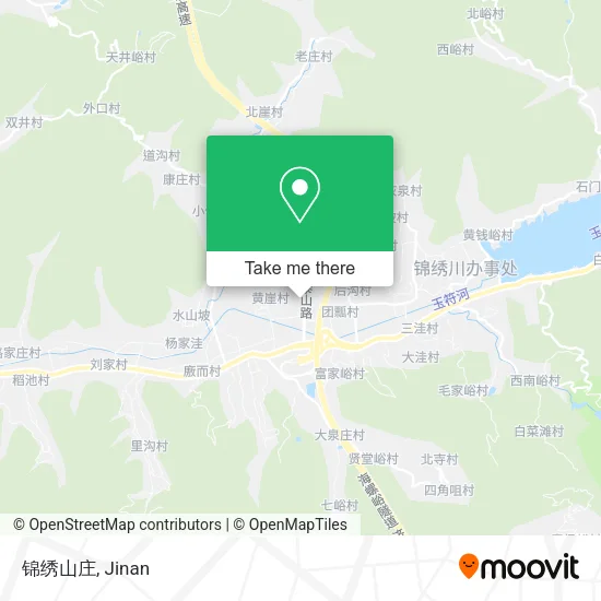 锦绣山庄 map