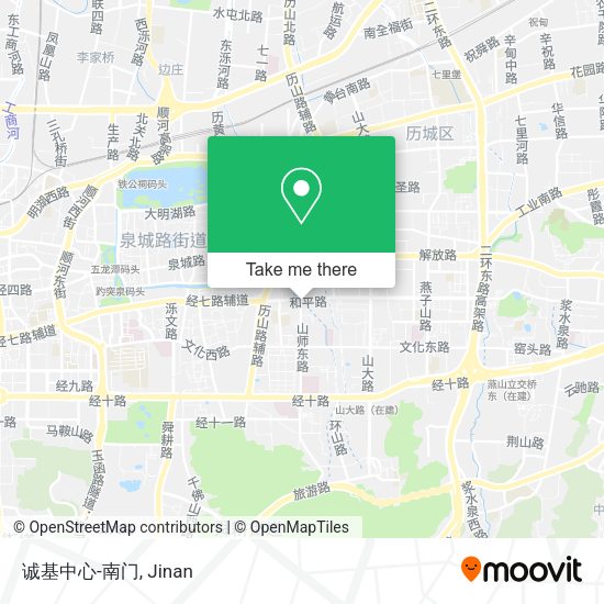 诚基中心-南门 map