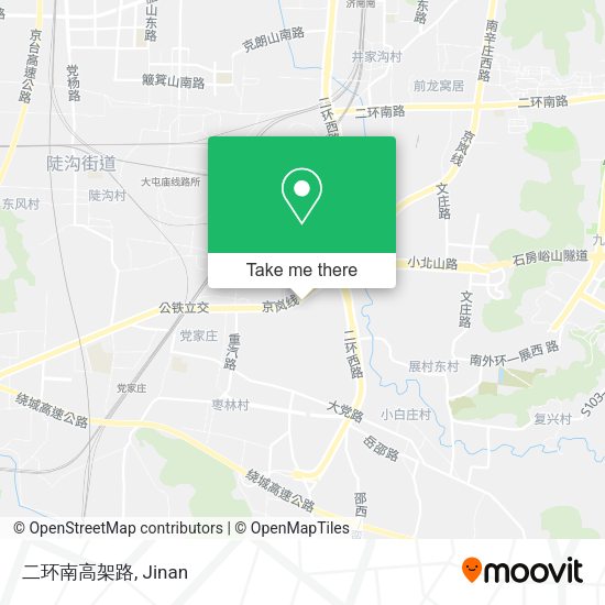 二环南高架路 map