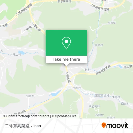二环东高架路 map