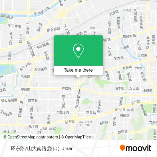 二环东路/山大南路(路口) map