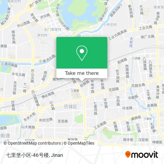 七里堡小区-46号楼 map