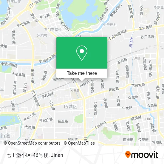 七里堡小区-46号楼 map