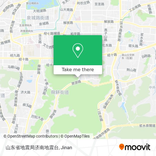 山东省地震局济南地震台 map