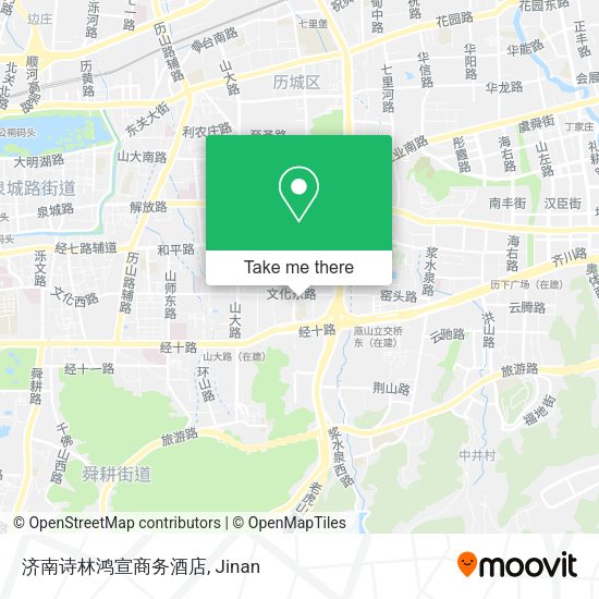 济南诗林鸿宣商务酒店 map