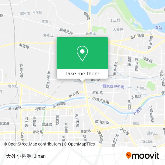天外小桃源 map