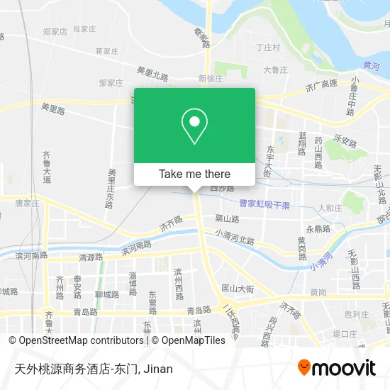 天外桃源商务酒店-东门 map
