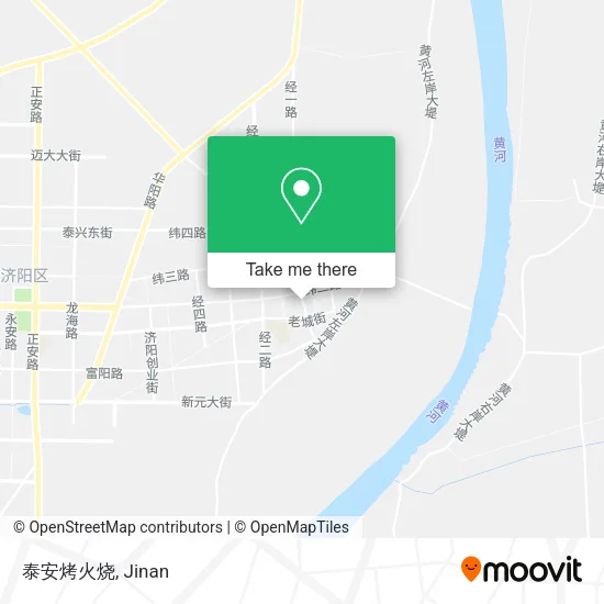 泰安烤火烧 map