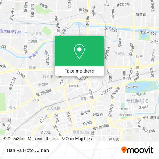 Tian Fa Hotel map