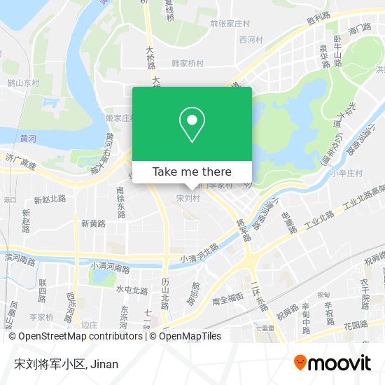 宋刘将军小区 map