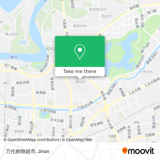 万伦购物超市 map