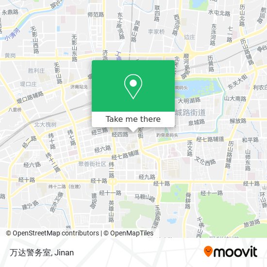 万达警务室 map