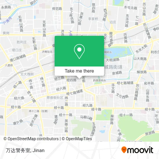 万达警务室 map