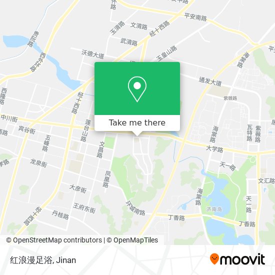 红浪漫足浴 map
