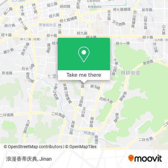 浪漫香蒂庆典 map