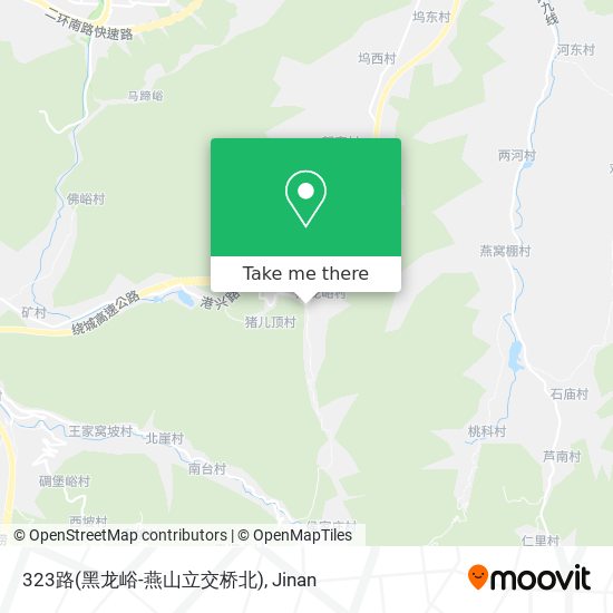 323路(黑龙峪-燕山立交桥北) map