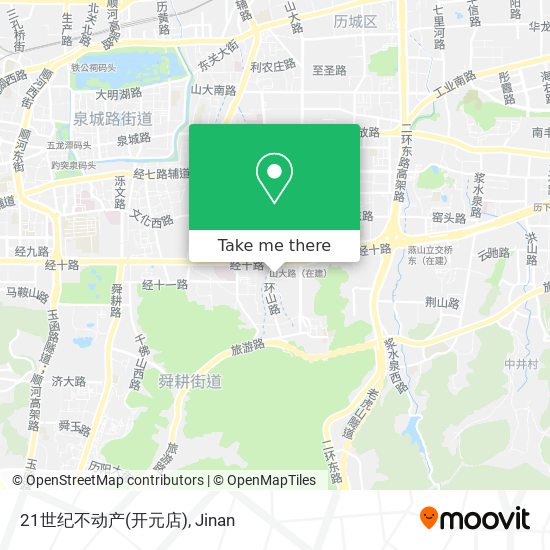 21世纪不动产(开元店) map