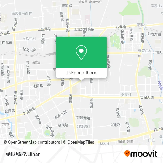 绝味鸭脖 map
