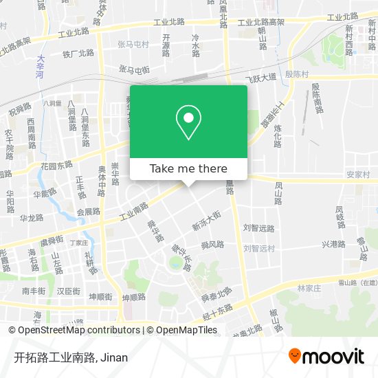 开拓路工业南路 map