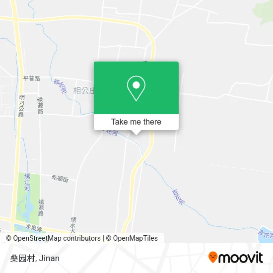 桑园村 map