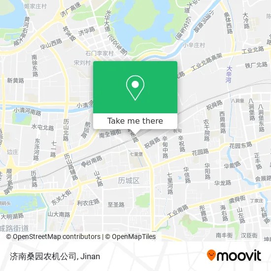 济南桑园农机公司 map